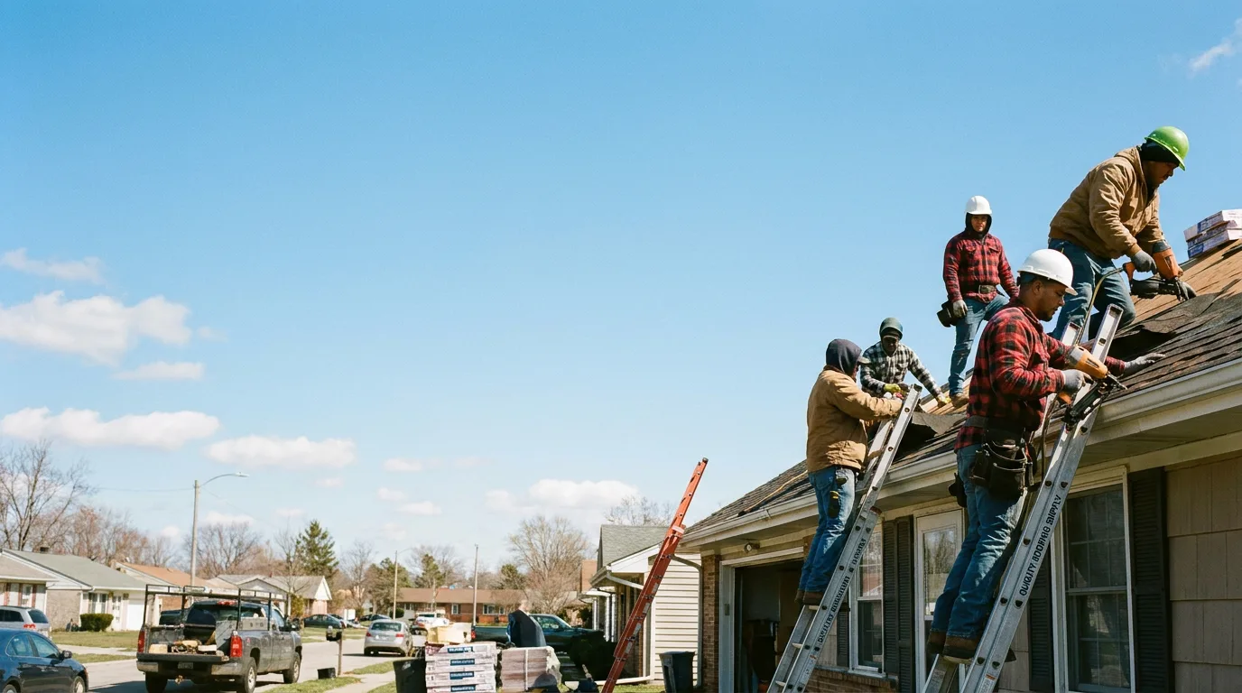 Roofing in Pleasant Plains, AR near me